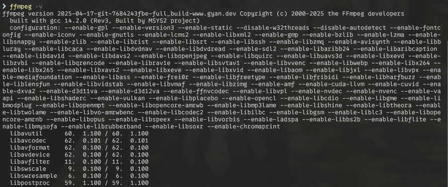 如有返回版本信息便代表成功了