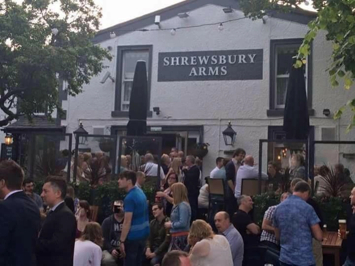 The Shrewsbury Arms!